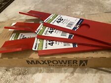 Maxpower 561144B conjunto de 3 lâminas de elevação alta para 48" Exmark substitui 103-6401(S) comprar usado  Enviando para Brazil