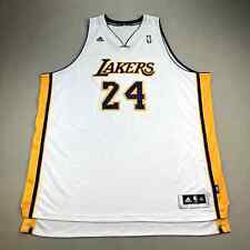 Camiseta Los Angeles Lakers Kobe Bryant 24 Adulto 4XL Branca Adidas Basquete NBA comprar usado  Enviando para Brazil