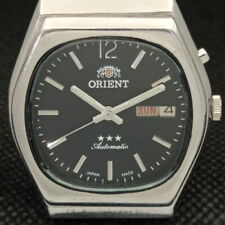 OLD ORIENT AUTOMÁTICO 46943 RELÓGIO PRETO MASCULINO JAPONÊS 604-a314072-1 comprar usado  Enviando para Brazil