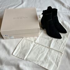 Botas femininas Alexandre Birman sapatos camurça preta bordada Benta 40 EUA 10 comprar usado  Enviando para Brazil