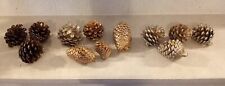 Gold pine cones for sale  UK