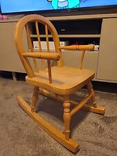 pine rocking chair for sale  BOLTON