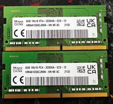 16GB DDR4 3200MHz Hynix PC4-25600 MHMAA1GS6CJR6N RAM Laptop Memory Sodimm 2x8GB, used for sale  Shipping to South Africa