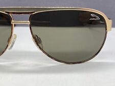 Davidoff Sunglasses Mens Gold Brown Pilot Oval Large 37545 for sale  Shipping to South Africa