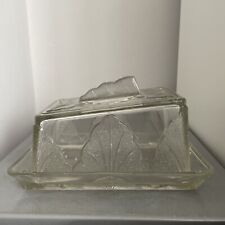 Vintage glass butter for sale  SOUTHEND-ON-SEA