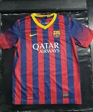 Occasion, Maillot jersey shirt camiseta messi barcelona barcelone 2013 2014 XXS 14 ans 13 d'occasion  Enghien-les-Bains