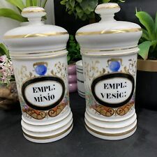 vintage apothecary jars for sale  Naples