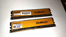 Usado, Memória RAM Crucial Ballistix 2 GB BL25664AA80A PC2-6400 DDR2 800 comprar usado  Enviando para Brazil