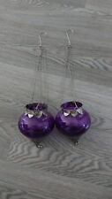 Purple tealight holders for sale  UK