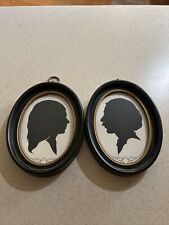 Antique pair silhouette for sale  Frankenmuth