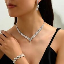 Brautschmuck set strass gebraucht kaufen  Pfaffenwlr.,-Marb., O'eschach