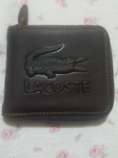 Lacoste leather wallet for sale  LONDON
