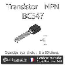 Transistors npn bc547 d'occasion  Tain-l'Hermitage