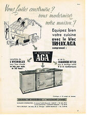Publicite advertising 1955 d'occasion  Le Luc