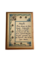 Vintage plaque prénom d'occasion  Saint-Laurent-du-Var