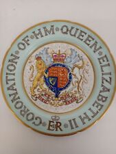 coronation plate 1953 for sale  RUGBY