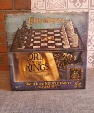 Used, The Lord of The Rings Battle for Middle Earth Chess Set - Noble Collection for sale  Shipping to South Africa