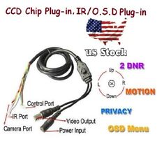 BNC Video DC 12v Power OSD Menu Control Pigtail End Cable For CCTV Camera, used for sale  Shipping to South Africa