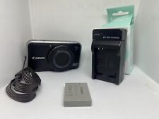 Canon PowerShot SX210 IS 14.1MP Digital Camera 14x Zoom Black Tested for sale  Shipping to South Africa