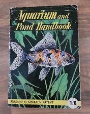 Aquarium pond handbook for sale  WELSHPOOL