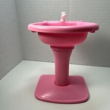 1994 Barbie Bathroom sink PINK VINTAGE excellent used condition! for sale  Shipping to South Africa