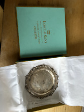 Silver salver lowe for sale  LONDON