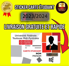 Autocollant carte étudiant d'occasion  Paris IV