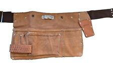 Draper Leather Tool Belt Soft Leather 5 Pouches / Holders and Tool Loops  for sale  Shipping to South Africa