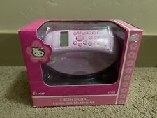 Sanrio Hello Kitty Pink 2.4GHZ Digital Cordless Telephone, used for sale  Shipping to South Africa