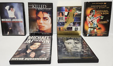 Lote de 6 DVDs de Michael Jackson Visão, Vida de um Ícone, turnê concerto outros filmes comprar usado  Enviando para Brazil