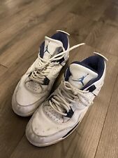 Usado, Nike Air Jordan 4 Columbia 2015 talla 11.5 314254-107 OG IV retro blanco azul segunda mano  Embacar hacia Argentina