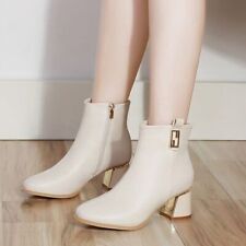 Used, women's thick sole high heels autumn and winter pointed toe sexy ankle boots for sale  Shipping to South Africa