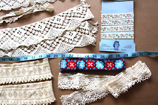 Lot lace ribbon for sale  Scales Mound