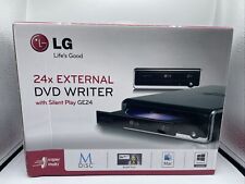 Usado, Gravador de DVD externo LG 24X super multi disco M com reprodução silenciosa GE24 caixa aberta comprar usado  Enviando para Brazil