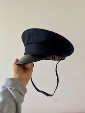 leather military cap for sale  BRIGHTON