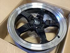 Used, (QTY 1) Forgestar Wheel Rim Gloss Black Machined Lip 18x5 5x115 -37mm SHIPS FAST for sale  Shipping to South Africa