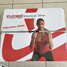 VX-POWER ELLIPTICAL BIKE VIBRATION PLATE, used for sale  Shipping to South Africa