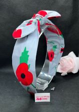 Poppy flower headband for sale  POOLE