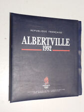 Classeur albertville 1992 d'occasion  France