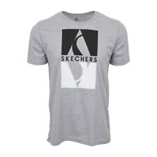 Camiseta SKECHERS MASCULINA LOGOTIPO GRÁFICO CINZA , usado comprar usado  Enviando para Brazil