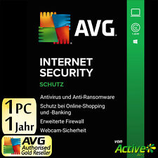 AVG INTERNET SECURITY 1 PC 1 Año 2024 Versión Completa DE Antivirus Premium 2023 NUEVO segunda mano  Embacar hacia Mexico