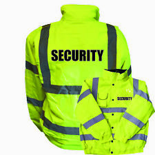 Printed yellow security for sale  LEICESTER