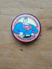 Novelty superman badge for sale  Shipping to Ireland