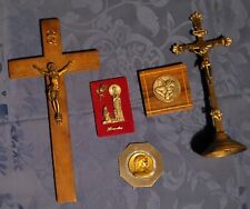 Lot religious objects d'occasion  Expédié en Belgium