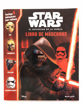 Star Wars el Despertar de la Fuerza Libro de Mascaras Livro de Máscaras Brochura 2016 comprar usado  Enviando para Brazil