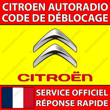 Citroen radio code d'occasion  Lyon III