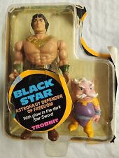 Galoob Blackstar John Black Star w/Trobbit Original Bubble Tray  for sale  Shipping to South Africa