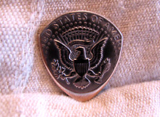 1968 KENNEDY PLATEADO EE. UU. MEDIO DÓLAR MONEDA ANTIGUA PICK-PLECTRUM REGALO DE CUMPLEAÑOS segunda mano  Embacar hacia Argentina