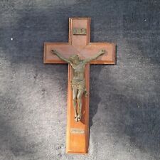 Crucifix bois metal d'occasion  Brignoles