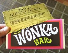 Wonka bar replica for sale  Chesterfield